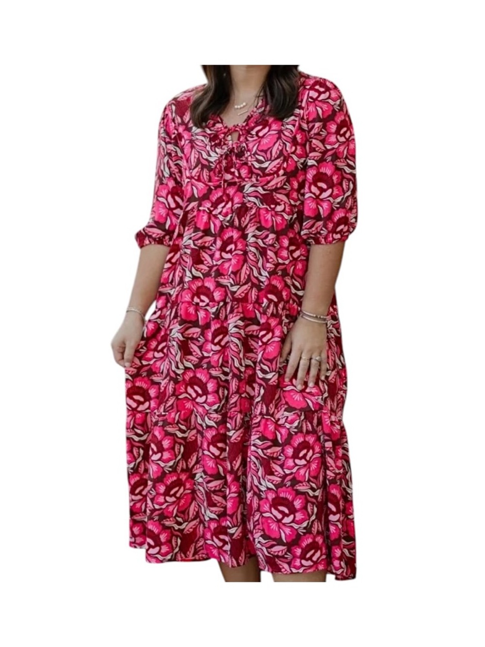 Michelle McDowell “Lovestruck Pink Vivey” Dress. 👗 Size SMALL. NEW WITH TAGS! 🏷️